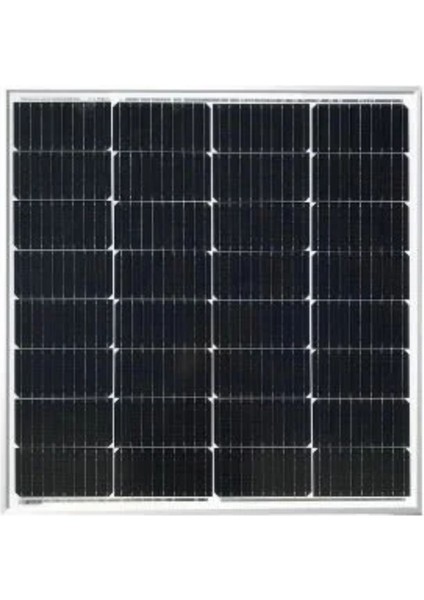 125W Half Cut Monokristal Güneş Paneli