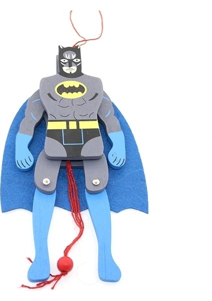 Ahşap Salanan Batman Figürü ALK1193