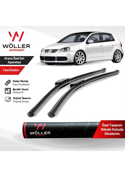 Volkswagen Golf 5 Silecek 2004 2008 Silecek Takımı Araca Özel