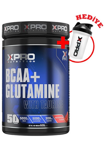 Bcaa + Glutamine 600GR - Karpuz Aromalı