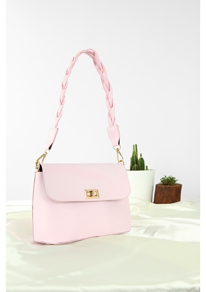 Pembe Kadın Askılı Omuz Çantası PS2063