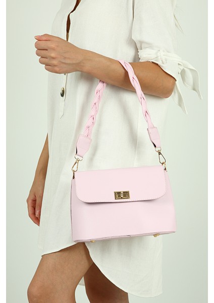 Pembe Kadın Askılı Omuz Çantası PS2063 fiyatları