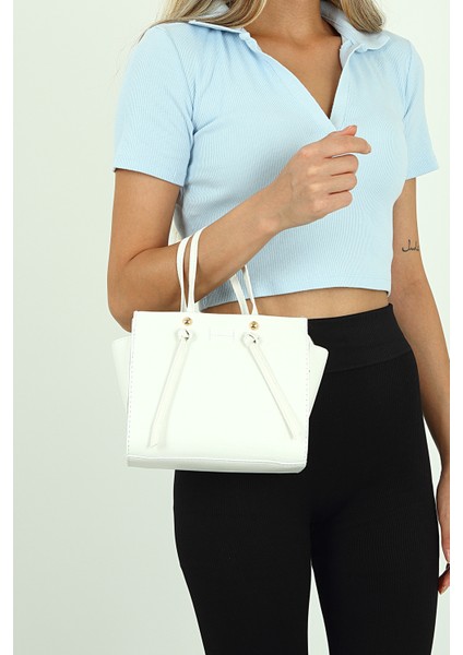 Kadın Beyaz El Çantası PS2090 modelleri