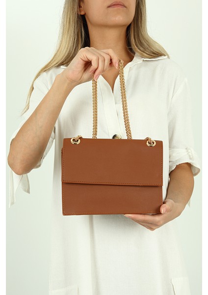 Kahverengi Askılı Omuz Çantası PS2066 modelleri