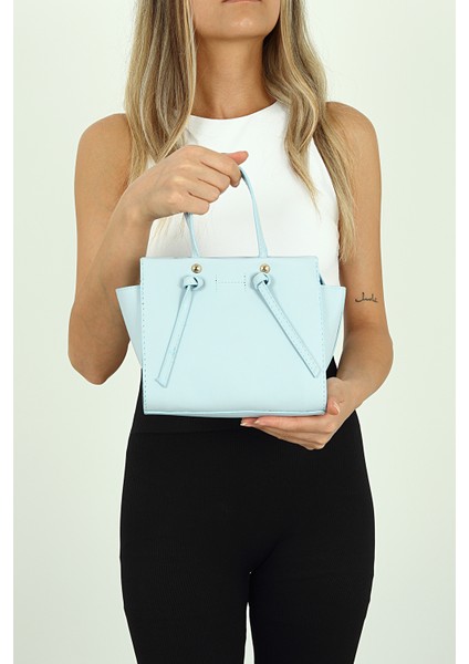 Kadın Mavi El Çantası PS2079 modelleri