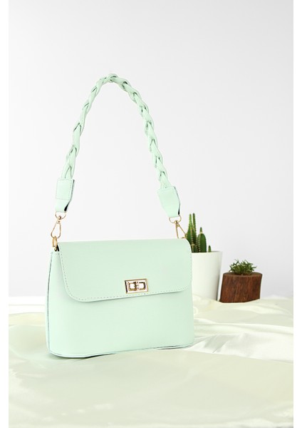 Yeşil Kadın Askılı Omuz Çantası PS2062