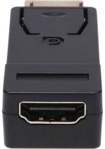 2k Ekran Bağlantı Noktası Dp Erkek Hdmı Dişi Dönüştürücü 1080 P Hdtv Pc Konektörü Ekran Bağlantı Noktası Dp Erkek Hdmı Dişi Siyah (Yurt Dışından)