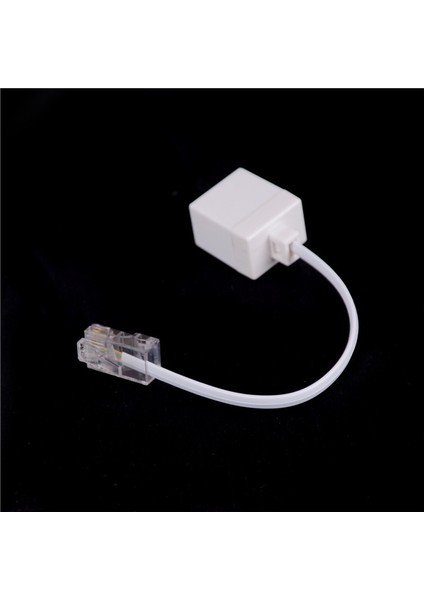 RJ11 6P4C Dişi Ethernet RJ45 8P8C Erkek F/m Adaptör Dönüştürücü Kablo Telefon Karşılaşması (Yurt Dışından)