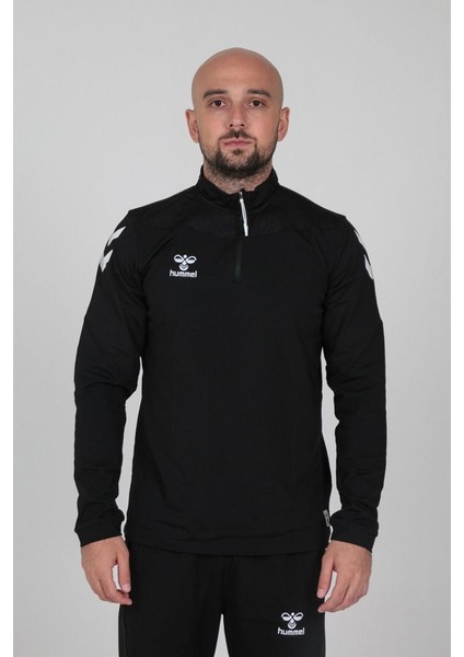 (7 Farklı Renk) Oregon Half Zip Sweatshirt Eşofman Üstü Siyah - M fiyatları