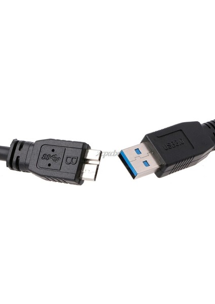 USB 3.0 Çift Güç Y Şekli 2 x Tip A'dan Mikro B'ye Süper Hızlı Kablo Harici Sabit Sürücüler Uzatma Kablosu Konektörü Dropshipping (Yurt Dışından)