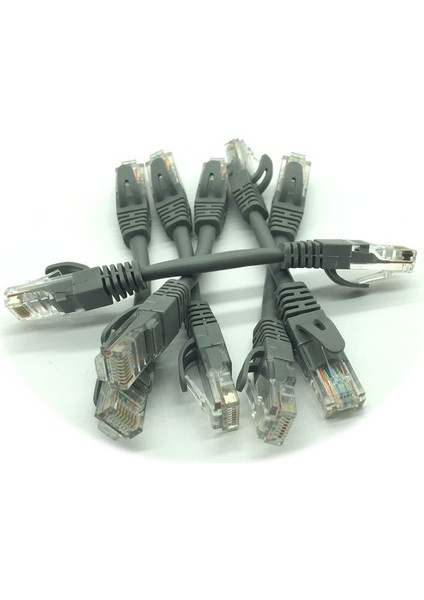 10 cm Cat5 CAT5E CAT6E Utp Ethernet Ağ Kablosu Erkek - Erkek RJ45 Yama Lan Kısa Kablo 0.1 M (Yurt Dışından) modelleri