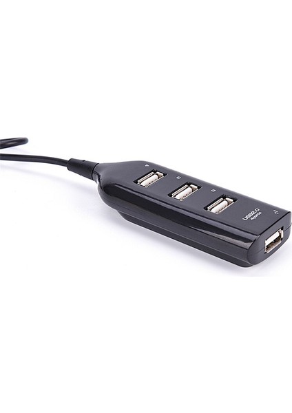 USB 2.0 Yüksek Hızlı 4 Bağlantı Noktalı Splitter USB Hub Adaptörü Pc Dizüstü Bilgisayar Için Siyah ve Yalnızca Bireysel Olarak Kullanılabilir (Yurt Dışından)