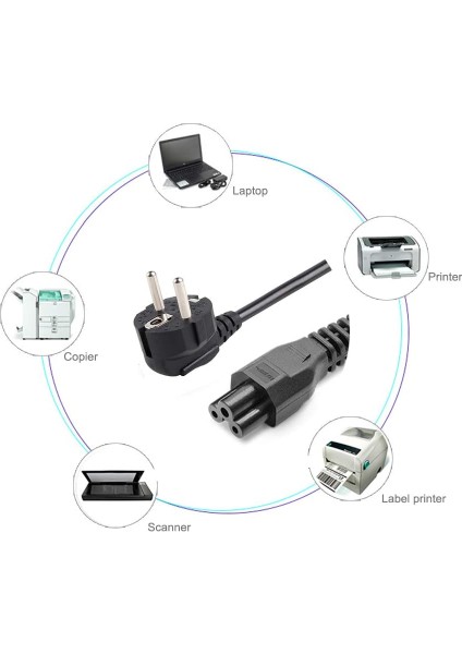1.5 M Ab Evrensel Dizüstü 3-Pin Şarj Fişi Güç Adaptör Kablosu Hp Kablosu Dell Toshiba Sony Asus Lenovo Samsung Dizüstü Bilgisayar (Yurt Dışından) indirimleri
