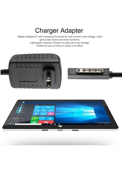 Microsoft Surface 10.6 Rt Tablet Abd Tak Için Te Güç Şarj Adaptörü (Yurt Dışından)