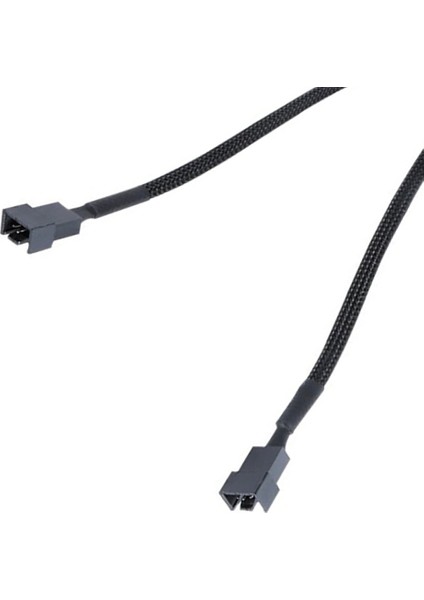 3/4 Pin Pmw Çift Fan Y Splitter Siyah Kollu Uzatma Güç Kablosu Soğutucu Uzatma Anakart Splitter Güç Adaptörü (Yurt Dışından) fırsatları