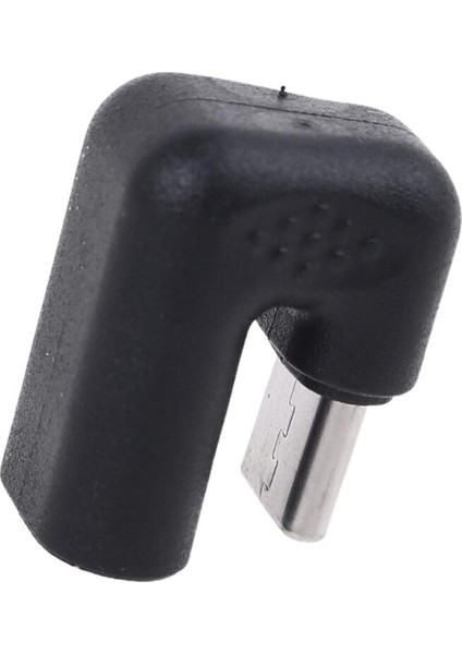 Sol Sağ Yukarı Aşağı Açı Adaptörü USB C 180 Derece USB Tip C Erkek - Dişi Uzatma Dönüştürücü Yalnızca Telefon Tablet Için Şarj (Yurt Dışından)