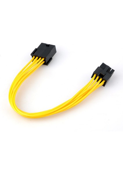 8-Pin Pcı Express - Pcie 8 Pin (6+2) Pc Anakart Grafik Ekran Kartı Pci-E Gpu VGA Atx Psu Güç Uzatma Kablosu (Yurt Dışından)