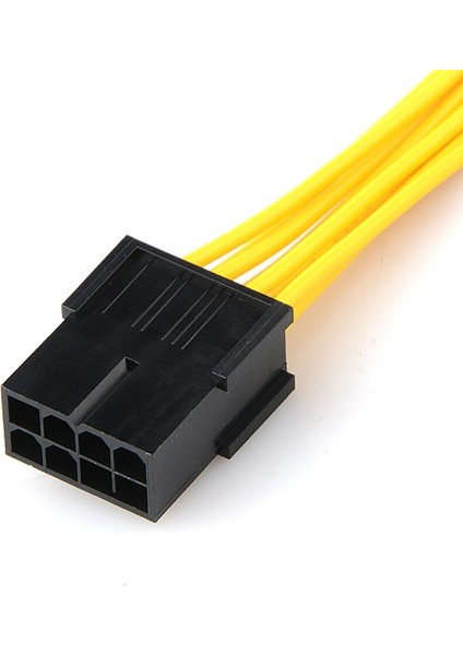 8-Pin Pcı Express - Pcie 8 Pin (6+2) Pc Anakart Grafik Ekran Kartı Pci-E Gpu VGA Atx Psu Güç Uzatma Kablosu (Yurt Dışından)