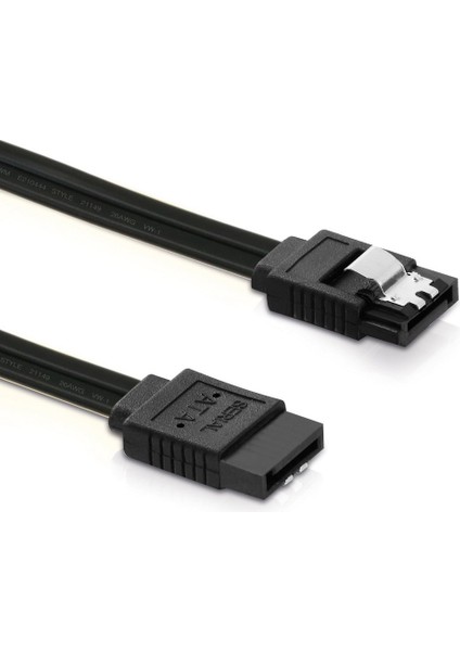 2 Adet Sata Kabloları Sabit Disk Sürücüsü Veri Seri Ata Düz Kablo 26AWG HDD SSD Kablosu Hattı 7pin Sata Kablosu (Yurt Dışından) modelleri