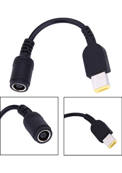 Lenovo Güç Konektörü Dönüştürücü Kablo Kordonu Adaptörü Thinkpad X250 T450S Evlat Edinici 15 cm W/7.9*5.5mm Dişi Inter (Yurt Dışından)