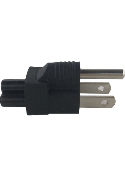 Ac Güç Kablosu Fiş Adaptörü Iec C5 - Nema 5-15P Fiş Adaptörü (Yurt Dışından)