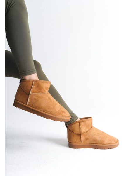 Kadın Süet Kısa Bot Ug Içi Tüylü Ayakkabı modelleri