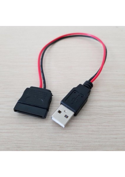 USB Erkek 15PIN Sata Dişi Adaptör Güç Kablo Kordonu 18AWG 30 cm Dizüstü Bilgisayar 2.5 Sabit Disk HDD SSD (Yurt Dışından)