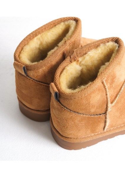 Kadın Süet Kısa Bot Ug Içi Tüylü Ayakkabı fiyatları