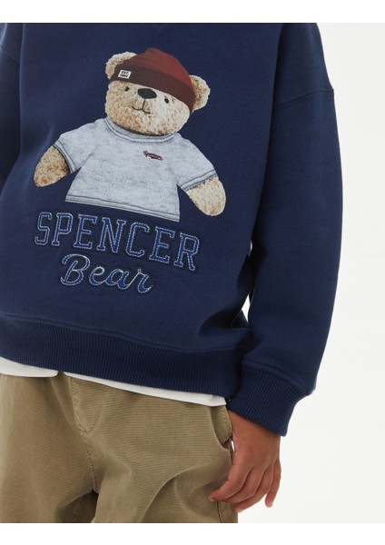 Spencer Bear™ Christmas Sweatshirt (2-8 Yaş)