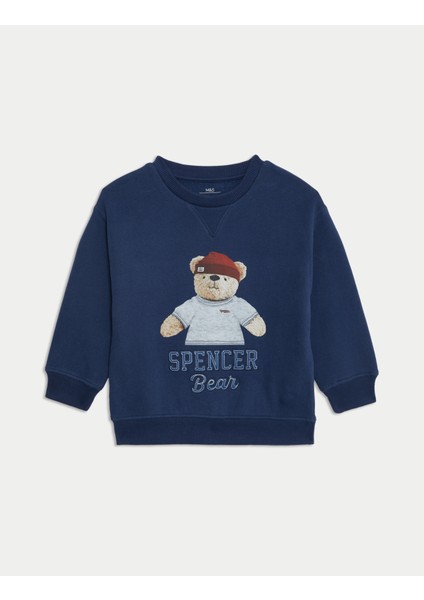 Spencer Bear™ Christmas Sweatshirt (2-8 Yaş)