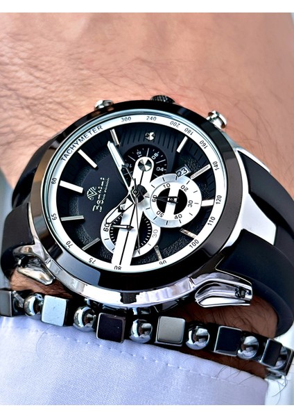 Slikon Kayışlı Fonksiyonlu Erkek Kol Saati modelleri