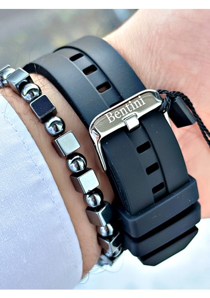 Slikon Kayışlı Fonksiyonlu Erkek Kol Saati fırsatları