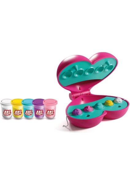 Nessi World 03849 Takı Tasarla Hamur Seti 280 gr -Fentoys