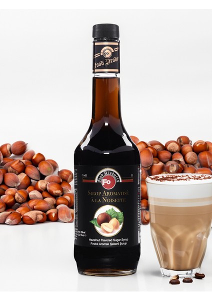 Fındık Aromalı Kokteyl Şurubu 700 ml
