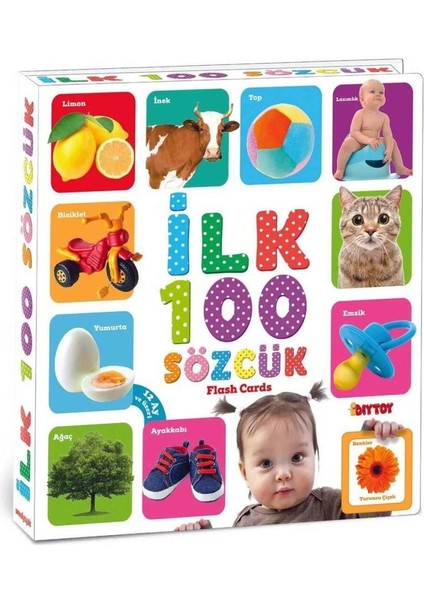 1482 Flash Cards Ilk 100 Sözcük -Dıytoy