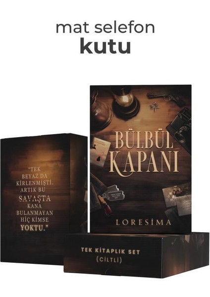 Bülbül Kapanı Özel Kutu (Ciltli) - Loresima fiyatları
