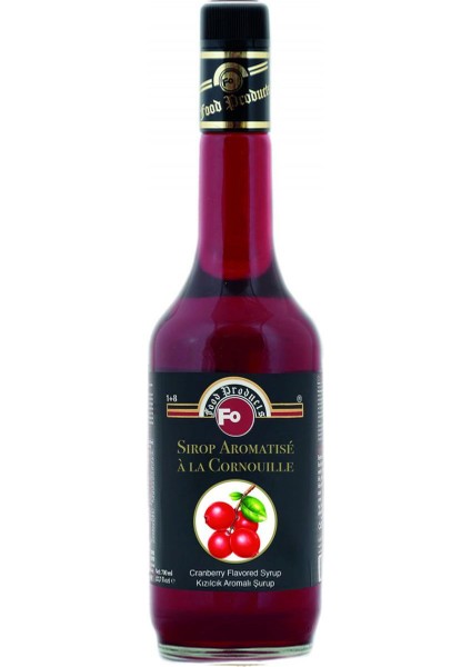 Kızılcık Aromalı Kokteyl Şurubu 700 ml