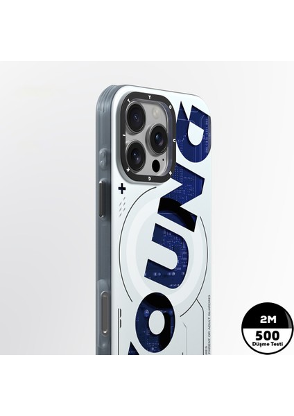 Apple iPhone 16 Pro Uyumlu Kılıf Magsafe Şarj Özellikli Airbagli Çift Katmanlı Youngkit Future Serisi Mavi fiyatları