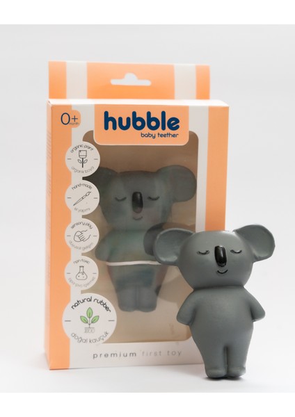 Bebek Diş Kaşıyıcı Ve Oyuncağı ( Kauçuk) Koala