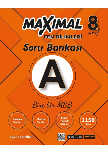 Maximal 8. Sınıf Fen Bilimleri (A) Soru Bankası - Emine Enginel