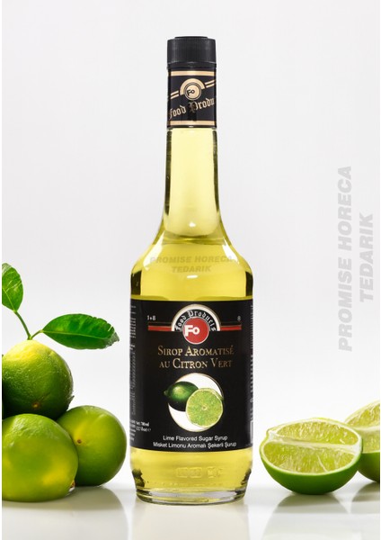 Misket Limon Lime Aromalı Kokteyl Şurubu 700 ml