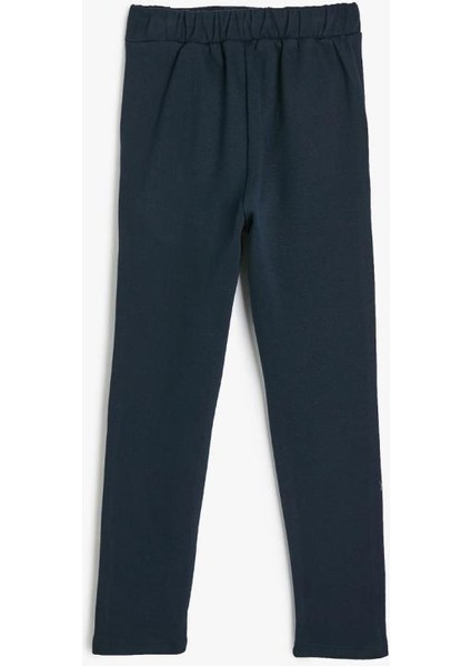 Erkek Çocuk Pamuklu Cep Detaylı Beli Bağlamalı Eşofman Altı fiyatları