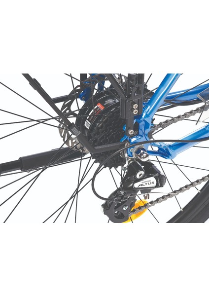 Keila S - 28 Jant 46 cm Kadro Elektrikli Şehir Bisiklet - Koyu Kırmızı