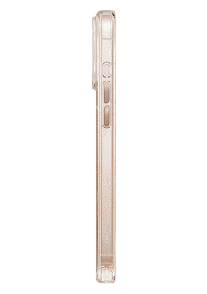 Apple iPhone 16 Pro Uyumlu Kılıf Magsafe Şarj Özellikli Simli Arka Yüzey Askı Ipli Coehl Lumino Rose Gold modelleri