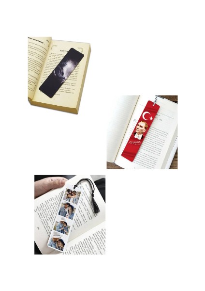 Size Özel Baskılı Kitap Ayracı - 10 Ad