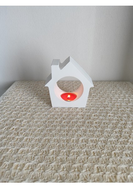 Ev Figürlü Dekoratif Mumluk Tealight 2 indirimleri