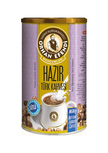 Orhan Efendi Hazır Türk Kahvesi Sütlü 250 gr