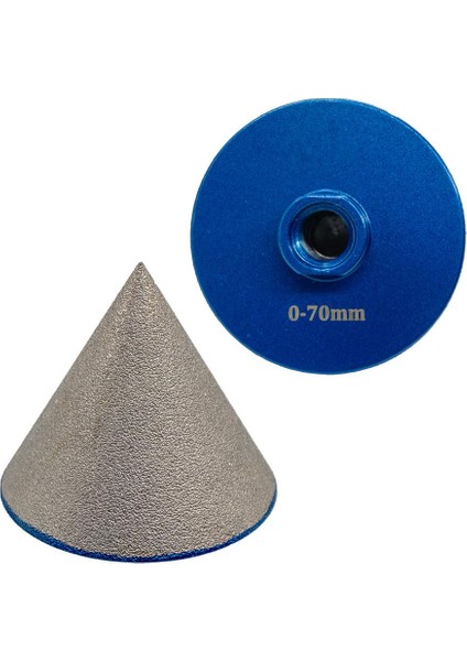 6261 Granit Seramik Fayans Için M14 Elmas Konik Taşlama 0-70 mm