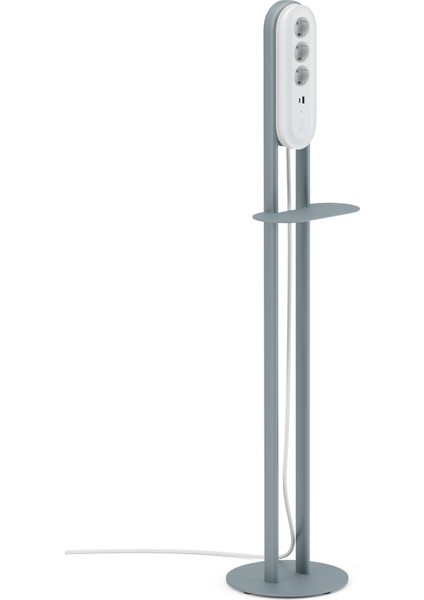 Blue Standlı Priz 3 Metre Mavi
