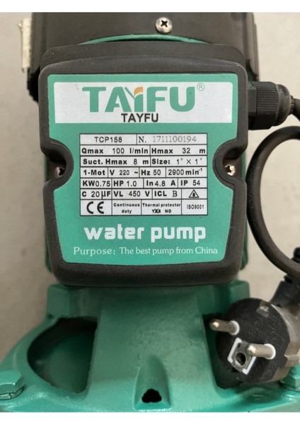 TCP158 Santrifüj Pompa